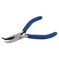 Performance Tool Mechanics Products 4-1/2 in. Carbon Steel Mini Bent Nose Pliers 20200